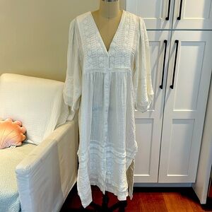 Beautiful white coverup